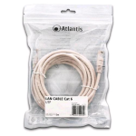 Atlantis cavo di Rete Cat 6: Cavo di rete UTP (patch cord) categoria Cat-6, rame Lunghezza 5m P019-LAN_6-U-5
