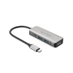 HIPER DRIVE DOCKING STATION USB-C DUAL HDMI 4K CON PD PASS-THRU CON 100W