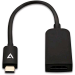 V7 ADATTATORE USB-C (M) A HDMI (F) USB C A HDMI SLIM NERO