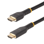 StarTech.com 30ft (10m) Active HDMI Cable w/ Ethernet - HDMI 2.0 4K 60Hz UHD - Rugged HDMI Cord w/ Aramid Fiber - Durable High Speed HDMI Cable - Heavy-Duty HDMI 2.0 Cable - Alta velocità - cavo HDMI con Ethernet - HDMI maschio a HDMI maschio - 10 m