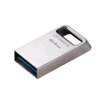 KINGSTON DATATRAVELER MICRO CHIAVETTA USB3.2 64GB 200MB/S METAL ARGENTO