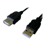 MEDIACOM CAVO USB A/A M/F (3 MT)