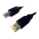 MEDIACOM CAVO USB A/B M/M TRASP(5M)