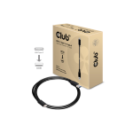 CLUB3D USB TYPE C 3.1 GEN 2 MALE (10GBPS) TO TYPE A MALE CABLE 1METER / 3.28FEET