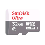 SANDISK ULTRA MEMORIA MICROSDHC 32 GB CLASSE 10 UHS-I GRIGIO BIANCO