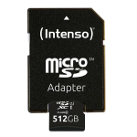 MICRO SD CON ADATTATORE 512GB UHS-I