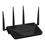 SYNOLOGY RT2600ac ROUTER WIRELESS DUAL-BAND 2.4/5 GHz 800/1.733 Mbps 4 PORTE LAN GIGABIT ETHERENET RJ-45 COLORE NERO