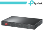 TP-Link Switch 10 porte Gigabit 6 porte PoE+ 2 PoE++ TL-SG1210PP