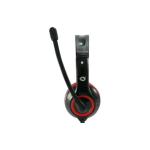 CONCEPTRONIC CCHATSTARU2R CUFFIE CON MICROFONO USB BLACK RED