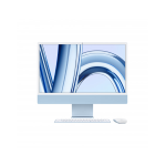 iMac 24" con Retina 4.5K display: Apple M3 chip con 8-core CPU e 10-core GPU, RAM 8GB, 256GB SSD - Blu