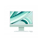 iMac 24" con Retina 4.5K display: Apple M3 chip con 8-core CPU e 10-core GPU, RAM 8GB, 256GB SSD - Verde