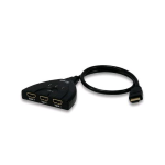 EQUIP HDMI VIDEO SWITCH 3 PORTE HDMI SUPPORTA FULL HD 1080P NERO