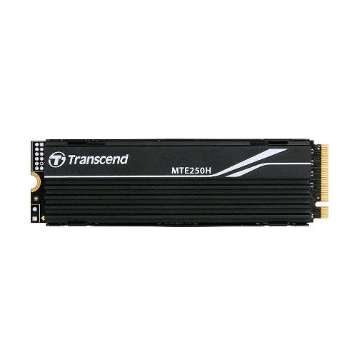 TRANSCEND TS2TMTE250H SSD 2.000GB M2 2280 NVME GEN4 3D NAND TLC VELOCITA DI LETTURA 7100 MB/S VELOCITA DI SCRITTURA 6500 MB/S BLACK