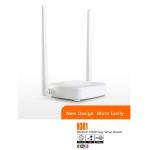 Router wireless Easy setup 300Mbps Tenda N301
