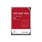 WESTERN DIGITAL RED PLUS HDD 2.000GB SATA III 3.5" BUFFER 64MB 5.400rpm