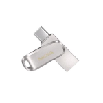 SANDISK ULTRA DUAL LUXE CHIAVETTA USB 256GB 2 IN 1 TIPO C/TIPO A 3.1 150MB/S SILVER