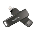 SANDISK IXPAND LUXE CHIAVETTA USB 128 GB 1 X USB-C 1 X LIGHTNING NERO