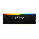 KINGSTON FURY BEAST RGB MEMORIA RAM 8GB 3.200MHz TIPOLOGIA DIMM TECNOLOGIA DDR4 CAS 16