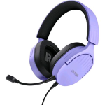 TRUST GXT 489P FAYZO CUFFIE GAMING CON MICROFONO OVER-EAR NOISE CANCELLING DRIVER 50mm JACK 3.5mm PORPORA