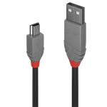 3M USB 2.0 KABEL A/MINI-B, ANTHRA