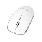 MOUSE TECHMADE WIRELESS 1.600 DPI WHITE TM-MUSWN4B-WH