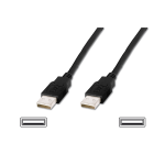CAVO DIGITUS USB 2.0 A TO USB A, M-M, 1.8MT, NERO, LP8911B