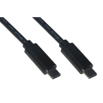CAVO LINK USB 2.0 USB-C TO USB-C, M/M, 0,5MT, NERO, LKCC2005