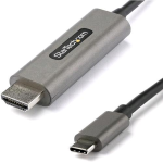 STARTECH CAVO ADATTATORE CONVERTITORE DA USB-C MASCHIO A HDMI 2.0 MASCHIO 4K 60Hz 4 MT GRIGIO
