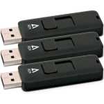 V7 CHIAVETTA USB 2.0 4GB - CONFEZIONE DA 3 PZ.