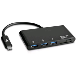 V7 HUB 3 PORTE USB 3.0 + LETTORE CART (MICROSD/SD/MMC)