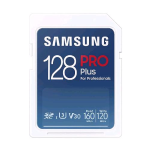 SAMSUNG PRO PLUS MEMORY CARD SDXC 128GB V30 U3 UHS-I 160MB/S BIANCO