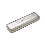 KINGSTON IKLP50/32GB IRONKEY LOCKE+50 CHIAVETTA USB 32GB CRITTOGRAFATO PROTEZIONE XTS-AES BACKUP AUTOMATICO CLOUD ARGENTO