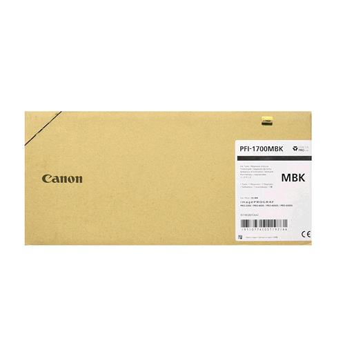 CANON PFI-1700 CARTUCCIA INK JET NERO OPACO