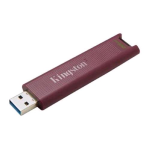 KINGSTON DATATRAVELER MAX CHIAVETTA USB 256GB USB 3.2 GEN 2 VELOCITA DI LETTURA 1000 MB/S VELOCITA DI SCRITTURA 900 MB/S ROSSO