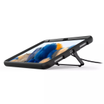 Compulocks Galaxy Tab A8 10.5" Secured Kickstand - Paracolpi per tablet - base di appoggio - metallo, gomma - nero - per Samsung Galaxy Tab A8