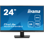 iiyama ProLite XU2494HSU-B6 - Monitor a LED - 24" (23.8" visualizzabile) - 1920 x 1080 Full HD (1080p) @ 100 Hz - VA - 250 cd/m² - 4000:1 - 1 ms - HDMI, DisplayPort - altoparlanti - nero opaco