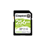 Kingston Canvas Select Plus - Scheda di memoria flash - 256 GB - Video Class V30 / UHS-I U3 / Class10 - UHS-I SDXC