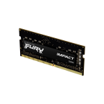 Kingston FURY Impact - DDR4 - modulo - 16 GB - SO DIMM 260-pin - 3200 MHz / PC4-25600 - CL20 - 1.2 V - senza buffer - non ECC - nero