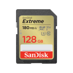 SanDisk - Scheda di memoria flash (adattatore da microSDXC a SD in dotazione) - 128 GB - Video Class V30 / UHS-I U3 / Class10 - UHS-I microSDXC