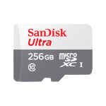 SanDisk Ultra - Scheda di memoria flash - 256 GB - Class 10 - UHS-I microSDXC
