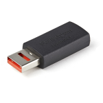 StarTech.com Adattatore USB maschio/femmina con ricarica sicura - Caricatore USB tipo A con blocco dati - PortaPow USB (USBSCHAAMF) - Adattatore per ricarica USB - USB (solo alimentazione) (F) a USB (solo alimentazione) (M) - 5 V - 2.4 A - passivo -