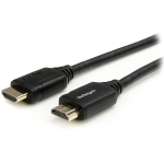 StarTech.com Cavo HDMI Premium ad alta velocità con Ethernet - 4K 60Hz - Cavo HDMI Certificato Premium da 3m - Cavo HDMI con Ethernet - HDMI maschio a HDMI maschio - 3 m - nero - per P/N: EXTEND-HDMI-4K40C6P1, KITBXAVHDPEU, KITBXAVHDPUK, KITBXDOCKPEU