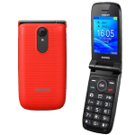 CELLULARE BRONDI MAGNUM 4 2.8" DUAL SIM RED ITALIA SENIOR PHONE