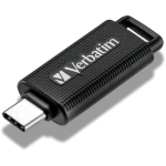 VERBATIM 128GB USB DRIVE 3.2 GEN 1 USB-C RETRATTILE NERO