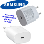 Caricatore EP-TA800EWE Samsung USB-C 25 Watt Bianco in Bulk ( NO BLISTER)