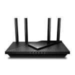 TP-LINK EX510 PRO ROUTER MULTI-GIGABIT WI-FI 6 AX3000 DUAL BAND 2.4GHz 574 Mbps 5GHz 2402 Mbps 4 ANTENNE NERO
