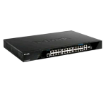 D-LINK DGS-1520-28MP SWITCH GIGABIT GESTITO L3 SMARTPRO 20 x 10/100/1000 (PoE+) + 4 x 2.5G (PoE+) + 2 x 10 Gigabit Ethernet + 2 x 10 Gigabit SFP+ PoE+ 370 W