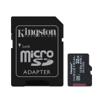 Kingston Industrial - Scheda di memoria flash (adattatore microSDHC per SD in dotazione) - 32 GB - A1 / Video Class V30 / UHS-I U3 / Class10 - UHS-I microSDHC