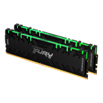 Kingston FURY Renegade RGB - DDR4 - kit - 16 GB: 2 x 8 GB - DIMM 288-PIN - 4000 MHz / PC4-32000 - CL19 - 1.35 V - senza buffer - non ECC - nero