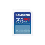 Samsung PRO Plus MB-SD256S Scheda di memoria flash 256GB Video Class V30 / UHS-I U3 / Class10 UHS-I SDXC bianco